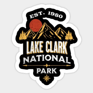 Lake Clark National Park Sticker